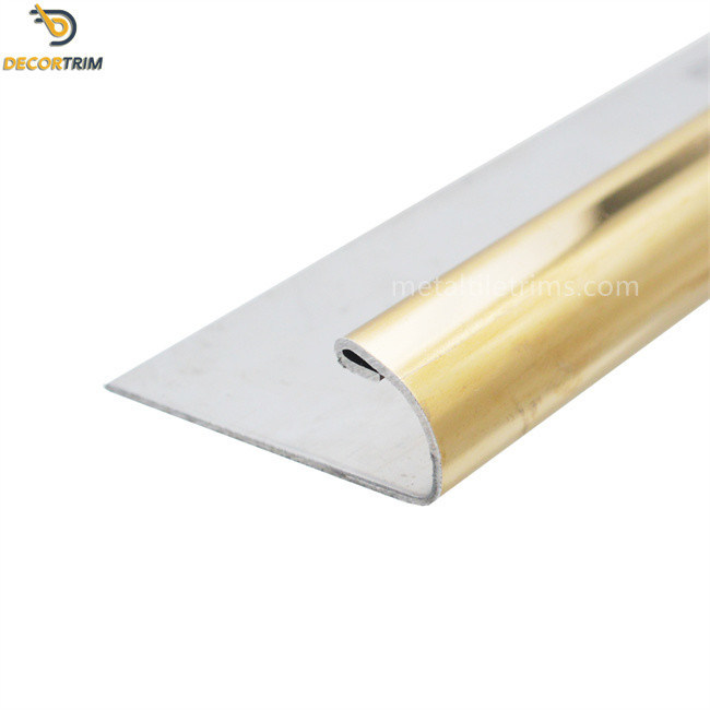 Quadrant Stainless Edge Trim , Tile Trim 12mm For Outside Corner